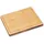 KESPER Tranchierbrett Bambus 1-tlg. 45 x 36 x 3,3 cm Beige/Braun