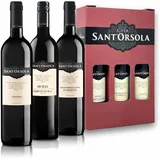 Sant'Orsola Chianti DOCG + Montepulciano DOC d'Abruzzo + Nero d'Avola DOC Italie