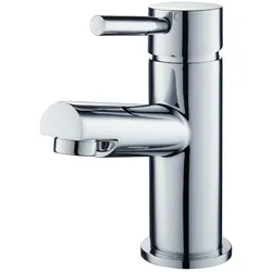 HOME DELUXE Waschtischarmatur FLOWY - Farbe: Silber