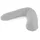 Theraline Stillkissenbezug 190 cm Bambus Grau