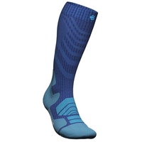Bauerfeind Outdoor Merino Compression Socks High Cut, Blau, M 38-41