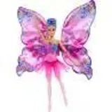 Barbie Tanz und Flatter Puppe 2-in-1 Verwandlung (HXJ10)