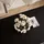lookway Arton Gold 80 x 77 x 140 cm schwarz