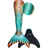 Fin Fun Limited Edition Meerjungfrauflosse bronzed emerald Gr. 110-122