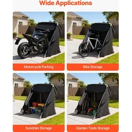 Vevor Motorrad Abdeckplane 2790x1095x1600 mm Zeltgarage