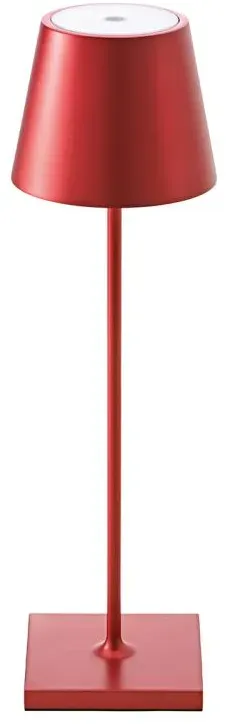 Sigor Akku-Tischleuchte NUINDIE USB-C 380mm Kirschrot