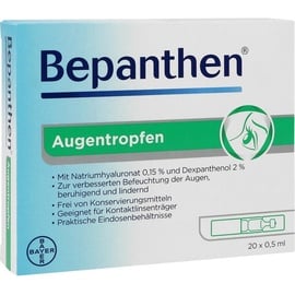 Bayer BEPANTHEN Augentropfen 20 x 0.5 ml