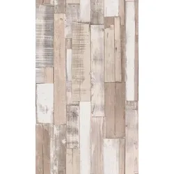 Papiertapete RASCH "Selection", beige (beige, natur), B:0,53m L:10,05m, Tapeten