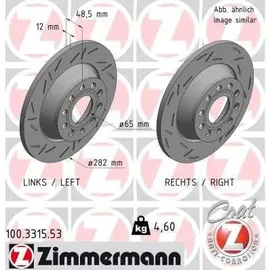 ZIMMERMANN Bremsscheibe