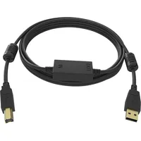 Vision Professionelles Usb-a-auf-usb-b-kabel 15 m - Black
