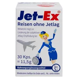 JET-EX Reisen ohne Jetlag Kapseln 30 St