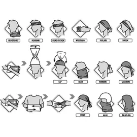 Buff Dryflx Buff schwarz