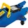 Silverline Rangierwagenheber Stahl 2 t blau/schwarz/gelb