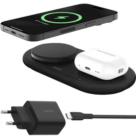 Belkin BoostCharge Pro 2in1 Qi2 (15W) schwarz