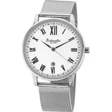 EICHMÜLLER Herrenuhr RE1104 silberfarben Milanaiseband 40