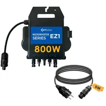 EnjoySolar APsystems® Mikrowechselrichter integriete WLAN & Bluetooth, & Play Wechselrichter ideal für Balkonkraftwerk 0% MwSt.