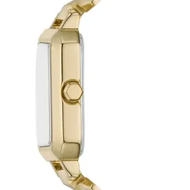 Giorgio Armani Armani Exchange Leila Damenuhr mit goldfarbenem Edelstahlarmband