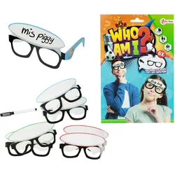 Toi-Toys - Wer Bin Ich? (6 Brillen + abwischbarer Stift)