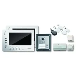 Somfy 1841232 VSYSTEMPRO Premium+ io Kit 2-Familienhaus