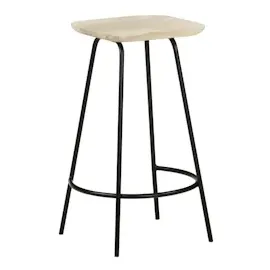 vidaXL Barhocker 4 Stk. Mango Massivholz