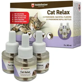Veddelholzer Relax Cat Pheromone Nachfüll Set 3 x 45 ml