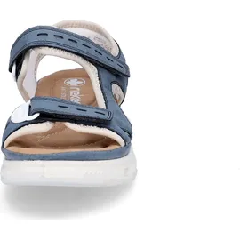 Rieker Keilsandaletten Damen Blau 39