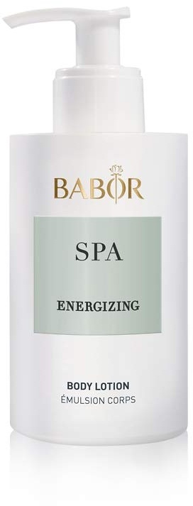 BABOR SPA Energizing Body Lotion, schnelleinziehende Körperlotion für jede Haut, Feuchtigkeitspflege, Frei von Parabenen, Sinnlicher Duft, Vegane Formel, 1 x 200 ml