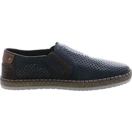 Rieker Slipper Herren Blau 41