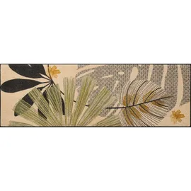 Wash+Dry Garden Soul 60 x 180 cm Beige/Grün