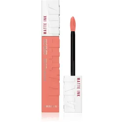MAYBELLINE NEW YORK SuperStay Matte Ink Matter Flüssig-Lippenstift für einen langanhaltenden Effekt Farbton 60 Poet 5 ml