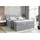 altdecor Boxspringbett MOETI KING - 160x200 - H3/H4 - Hellgrau