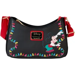Loungefly Mickey & Friends Holiday String Lights Light Up Crossbody Bag