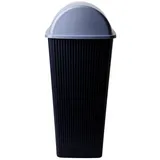 Centi Schwingdeckeleimer 50 l Grau