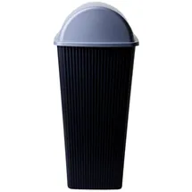 Centi Schwingdeckeleimer 50 l Grau