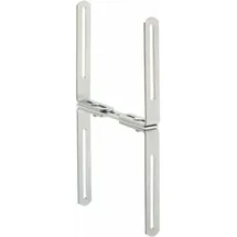 Alba Krapf Blumenkastenhalter H-Form max. 24 cm Breite verzinkt