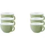 APS Cappuccinotasse 0,3 l Grün 6 St.