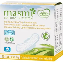 BIO BINDEN Ultra Tag 100% Bio-Baumwolle MASMI 10 St