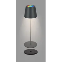 B.K.Licht BRILONER - RGBW LED Tischlampe kabellos IP44 mit
