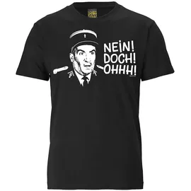 LOGOSHIRT Gendarm von St.-Tropez - Nein! Doch! Ohhh! Schwarz M