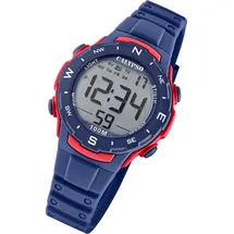 Calypso K5801/4 35mm Kunststoffgehäuse dunkelblau Silikonarmband Blau onesize