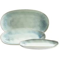 Mäser Servierplatten-Set, Steinzeug Frozen