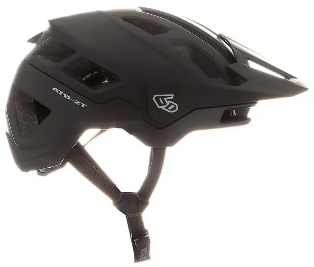 6D ATB-2T Ascent Matte Black  MTB Helm - XL/XXL