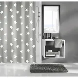 KLEINE WOLKE Duschvorhang Nova 240 x 180 cm grau