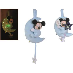 Simba - Disney Mickey GID Spieluhr Mond, Starry Night Mickey und Mond mit GID Aufdruck