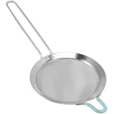 Boxwizard Feinmaschiges Sieb – 60 Mesh Feines Sieb Edelstahl-Hand-Mehlsieb mit Langem Griff die Küche(14cm/5.5in)