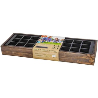 Siena Garden Anzuchtvollholzkiste mit 27er Topfplatte 50x16x6 cm