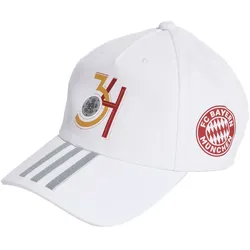 adidas FC Bayern München 3-Streifen Meister Cap 2024/25 white