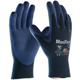 Atg MaxiFlex Elite 34-274 Gr.10 blau Nyl.m.Nitrilmikroschaum EN388 Kat.II