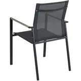 Brafab Lyra Gartenstuhl 57 x 64 x 87 cm schwarz 1 St.