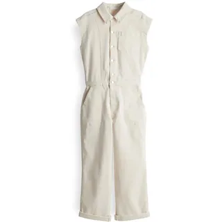 Opus Damen Jumpsuit | Denim Jumpsuit MALVIE Relaxed aus nachhaltigem BCI Cotton Mix Natural Glaze, 40 - 40W